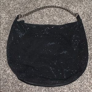 Black Rhinestone Bag